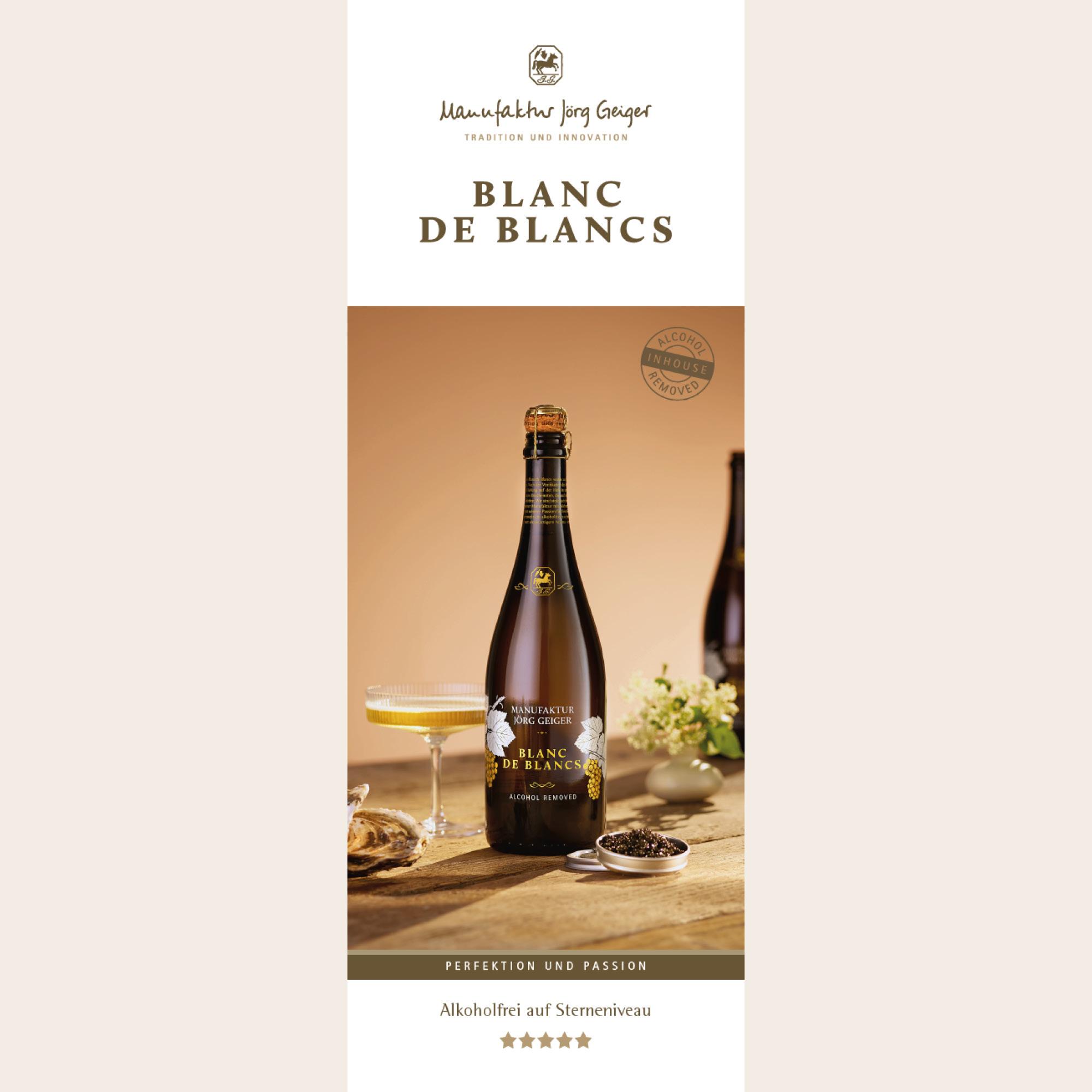 Produktgruppenflyer Blanc de Blancs