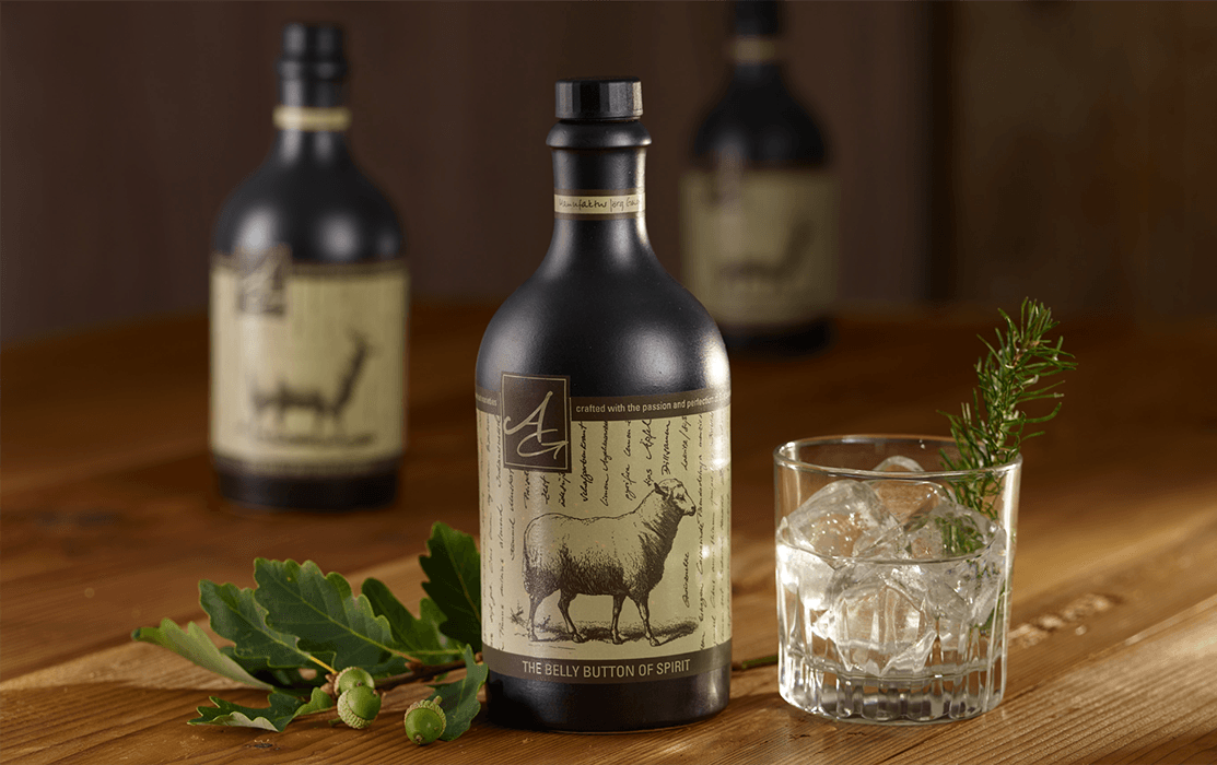 Abbildung einer Flasche Don't call me Gin - unsere Spirituose mit Botanicals