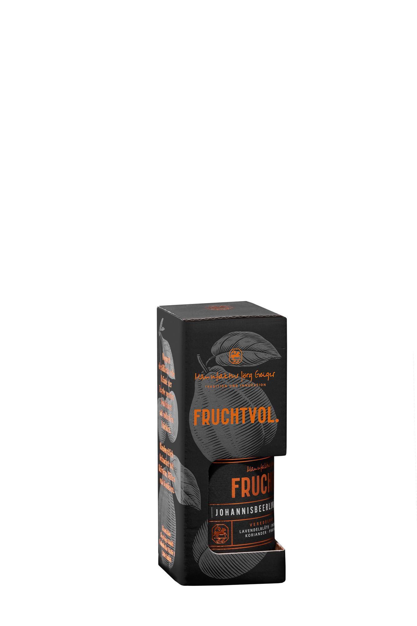 FRUCHTVOL Johannisbeere 100ml Geschenkkarton