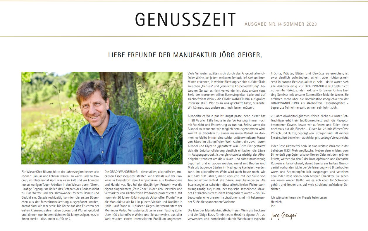 Bild der Genusszeit Nr. 14