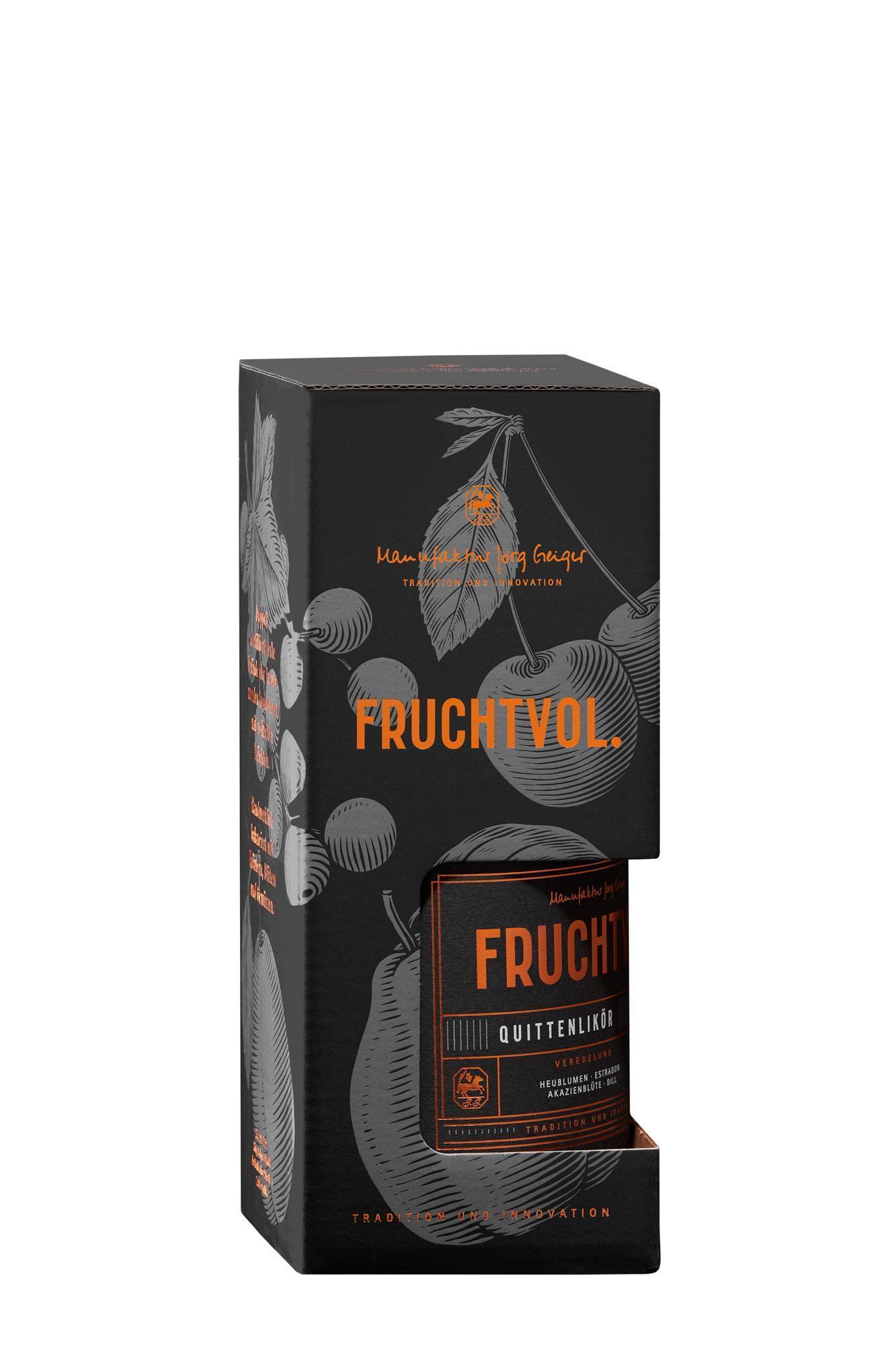 FRUCHTVOL Quitte 500ml Geschenkkarton