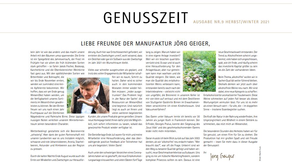 Bild der Genusszeit Nr. 9