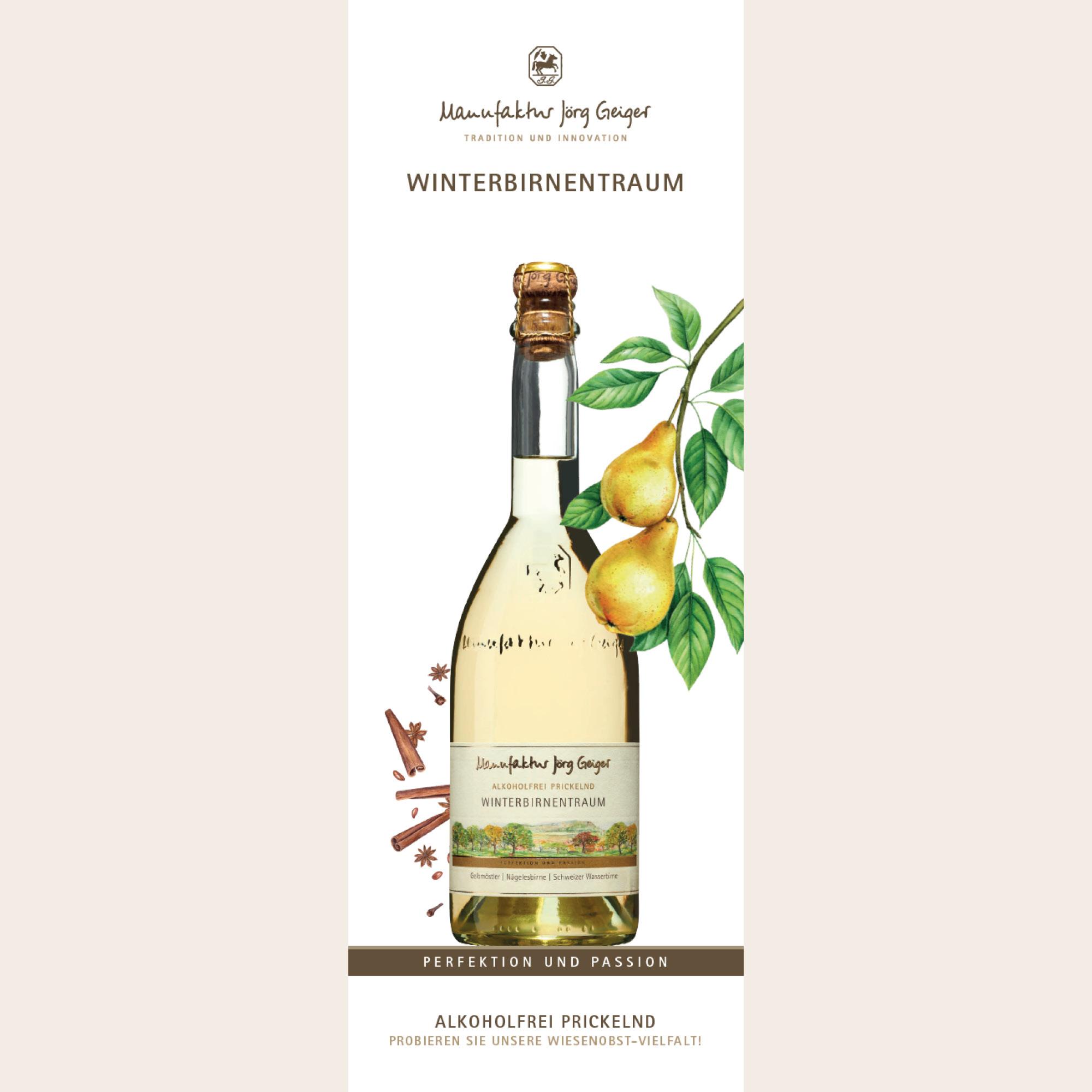 Produktflyer Winterbirnentraum